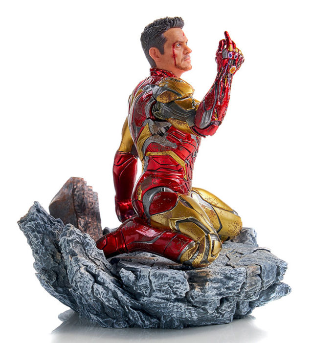 Iron Studios Iron Man Endgame Battle Diorama Series Statue Snapping