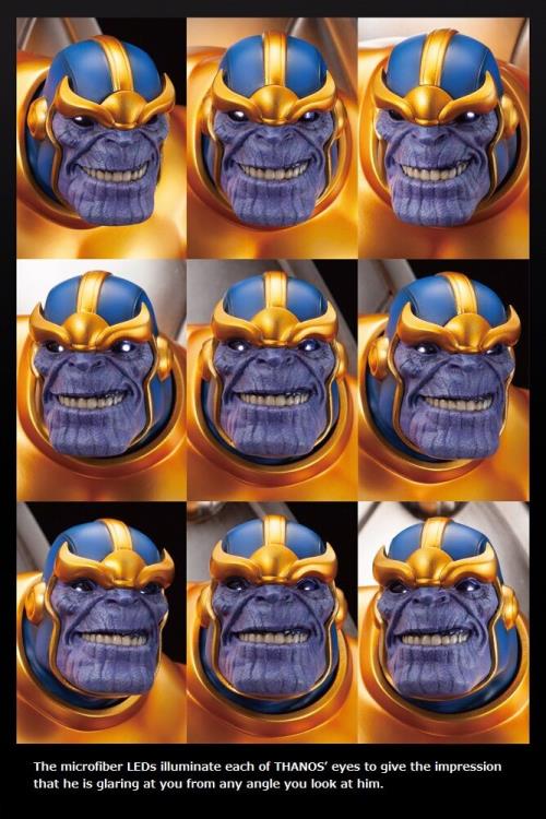 Moving LED Eyes on Kotobukiya Thanos on Throne Statue