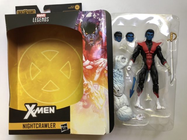 Hasbro Marvel Legends X-Force Nightcrawler Figure Unboxing