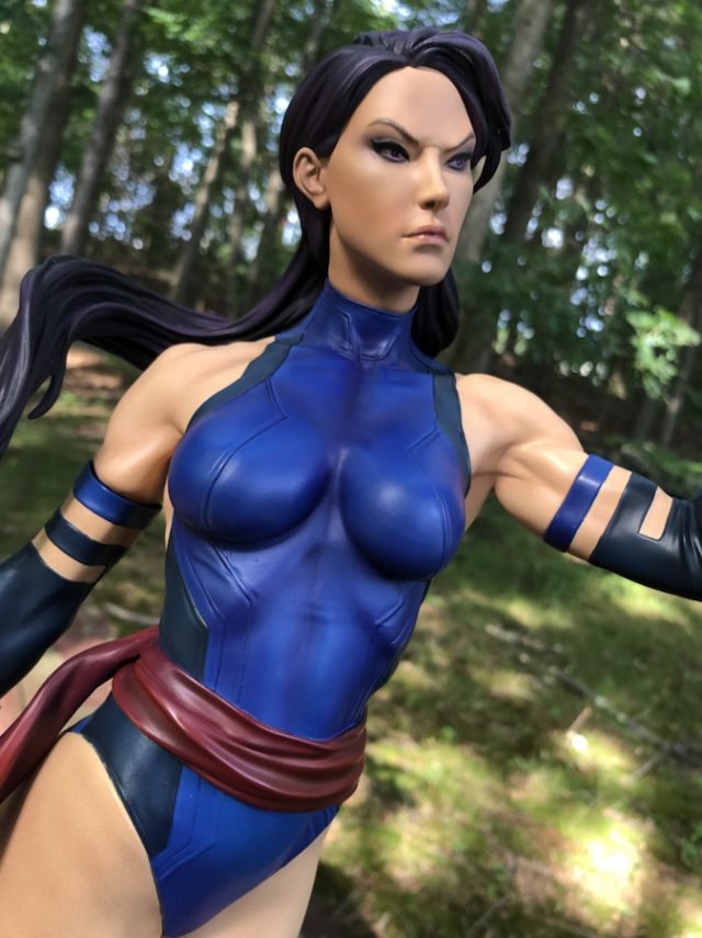 Close-Up of Psylocke Premium Format Figure