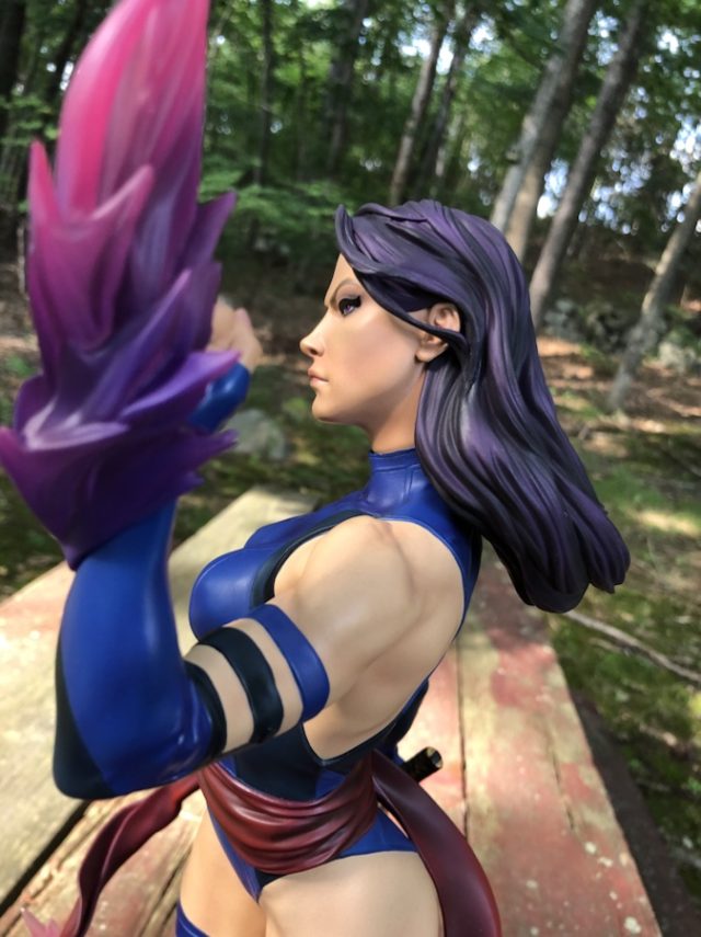 Sideshow Collectibles Psylocke EX Statue Review Psyblade