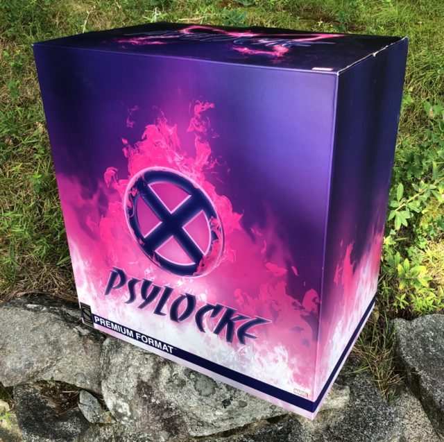 Premium Format Psylocke Figure Art Box