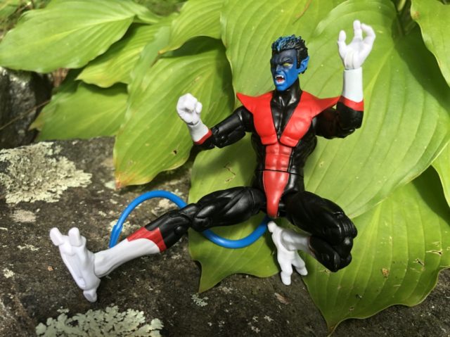 Hasbro Nightcrawler X-Force Legends Figure Jump Attacking