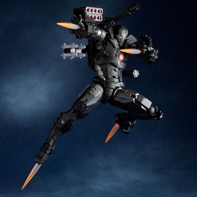 Amazing Yamaguchi War Machine Revoltech Figure Flying Effects Pieces