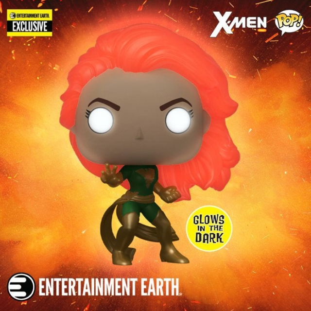 Entertainment Earth Exclusive Green Phoenix Glow in the Dark POP Vinyl Funko