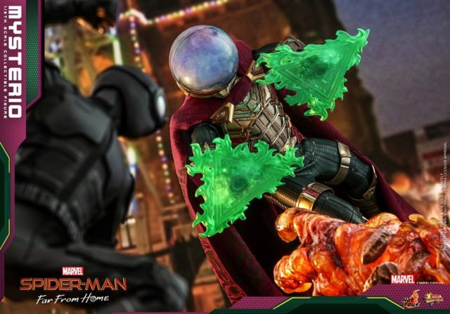 Hot Toys Mysterio and Stealth Spider-Man Figures vs Molten Man