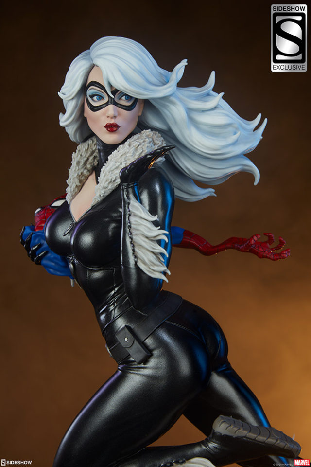 Mark Brooks Artist Series Black Cat Sideshow Exclusive Statue