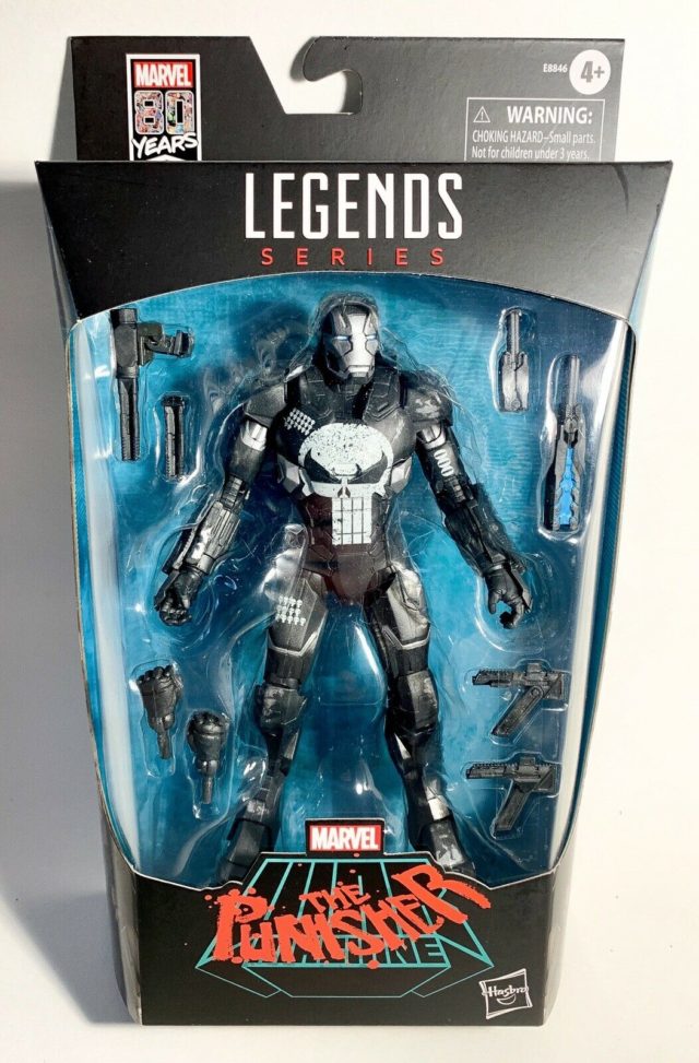 Marvel Legends Punisher War Machine Packaged