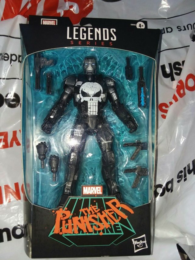 Packaged Marvel Legends War Machine Punisher Figure Gamestop