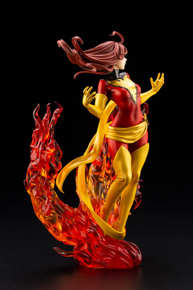 Side View of Dark Phoenix Kotobukiya Rebirth PVC Statue