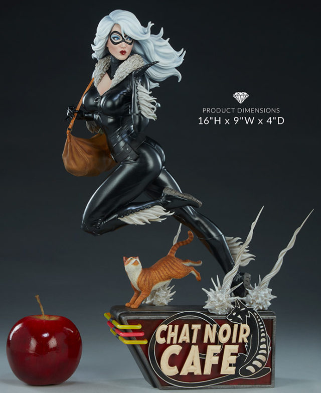 Sideshow Collectibles Black Cat Statue Mark Brooks Artist Series