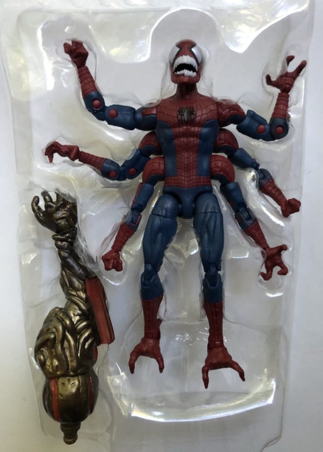 Review ML Doppelganger Spider Man Figure with Molten Man Arm