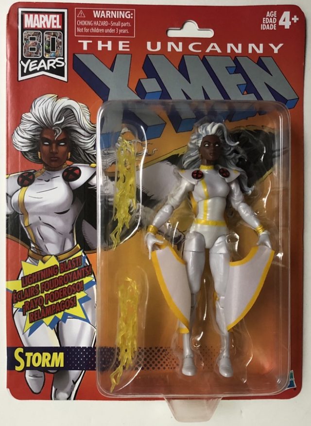 Vintage Marvel Legends Storm Figure Packaged