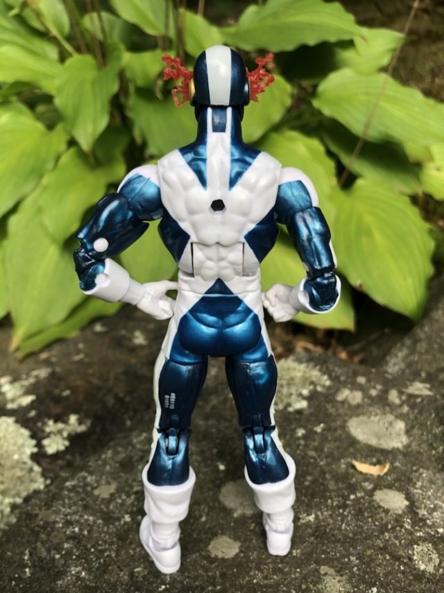Back of Hasbro Marvel Legends X-Men Cyclops X-Factor Action Figure