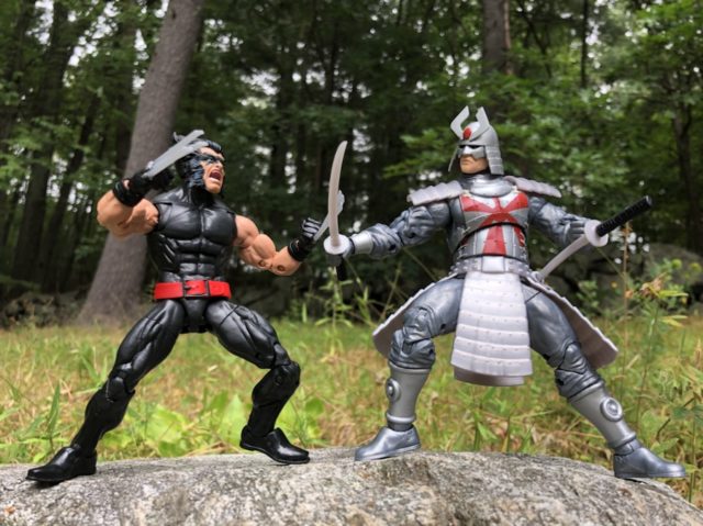 Marvel Legends Silver Samurai vs. Patch Wolverine Figure