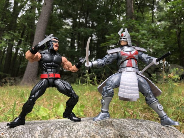  Marvel Legends Silver Samurai vs. Patch Wolverine Figure