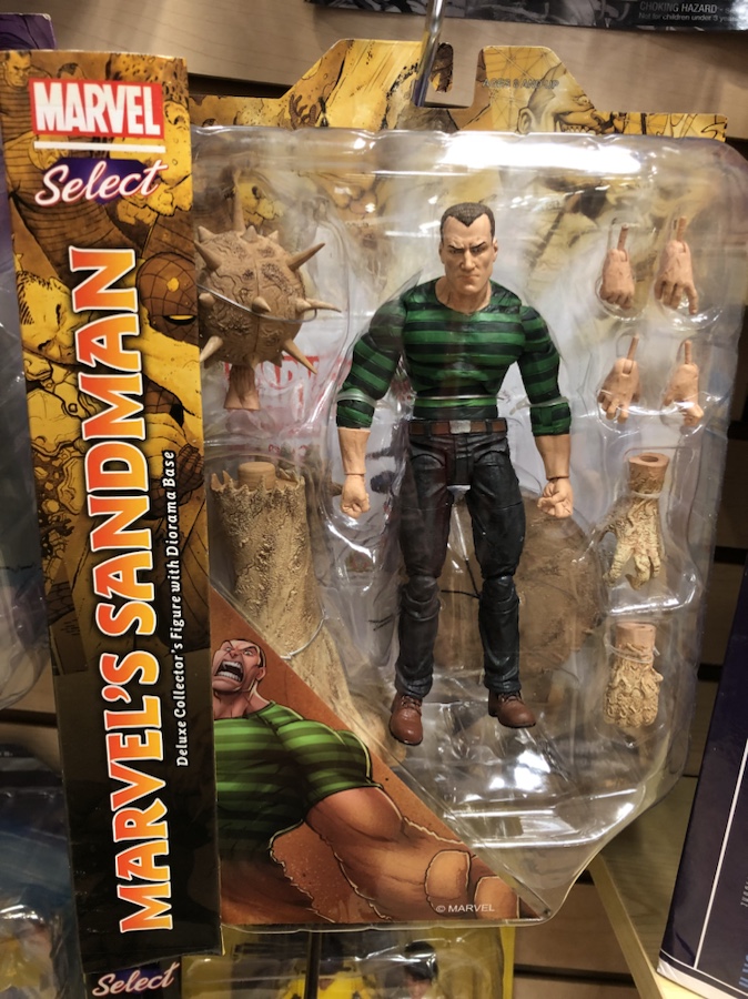Marvel Select Sandman Figure Released & In-Hand Photos! - Marvel 