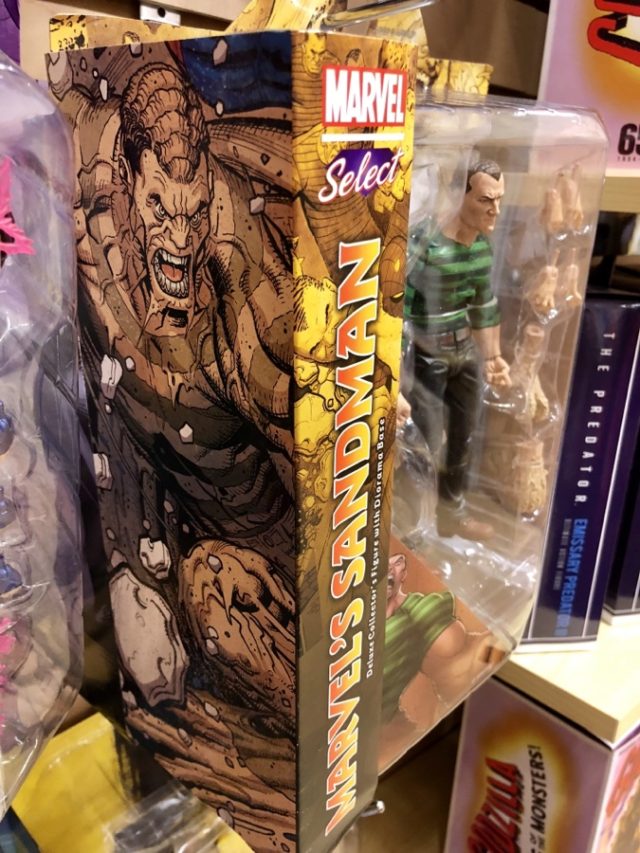 Box Art Spine for DST Sandman Marvel Select Figure