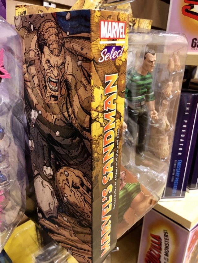  Box Art Spine for DST Sandman Marvel Select Figure 