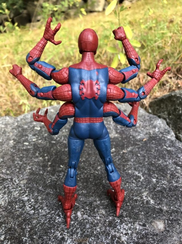 Back of ML Doppleganger Spider-Man 6" Figure
