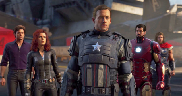 Avengers Square Enix Video Game Team Roster Screenshot