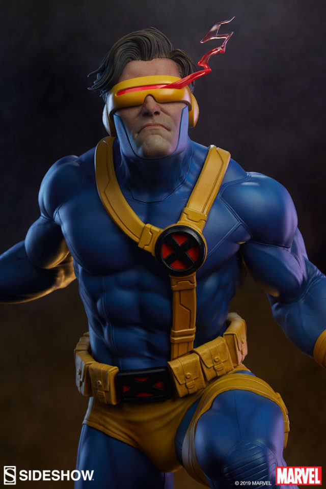 Cyclops Premium Format Figure with Smoking Visor Sideshow Collectibles