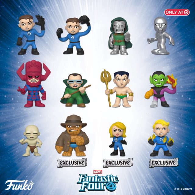 Fantastic Four Mystery Minis Target Exclusives Series