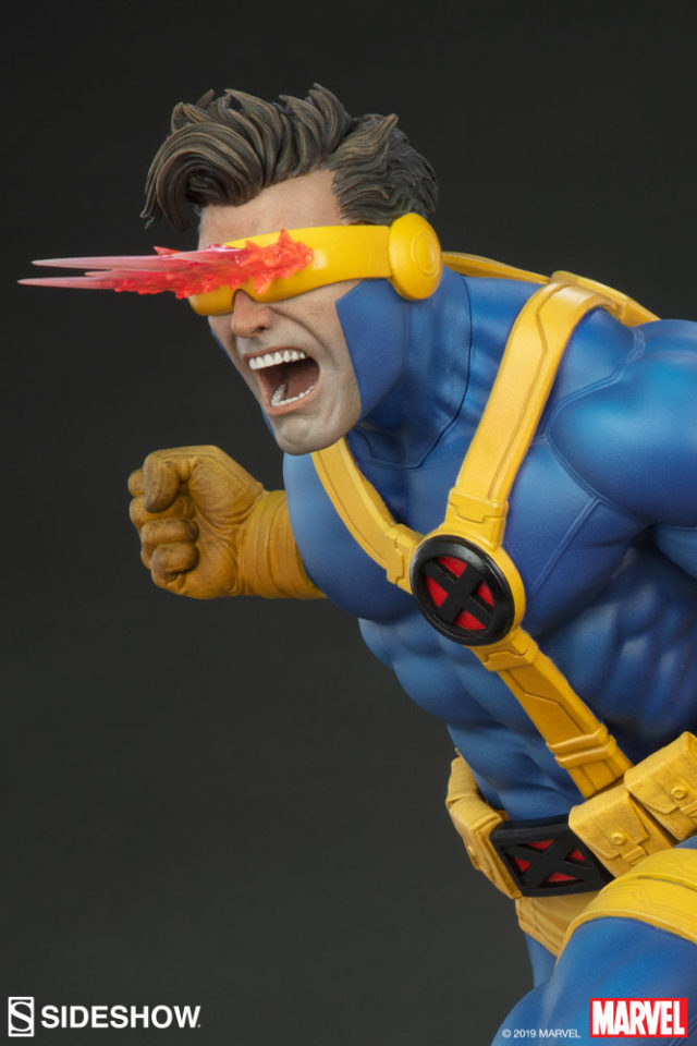 Firing Optic Blast Screaming Cyclops Statue Sideshow Collectibles 2020