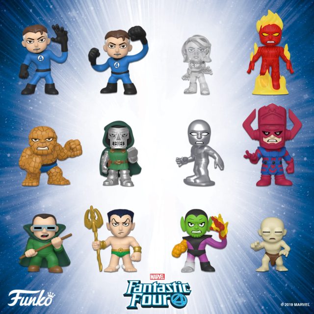 Funko Mystery Minis Fantastic Four Series Vinyl Figures