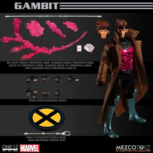Gambit ONE12 Collective Figure and Accessories