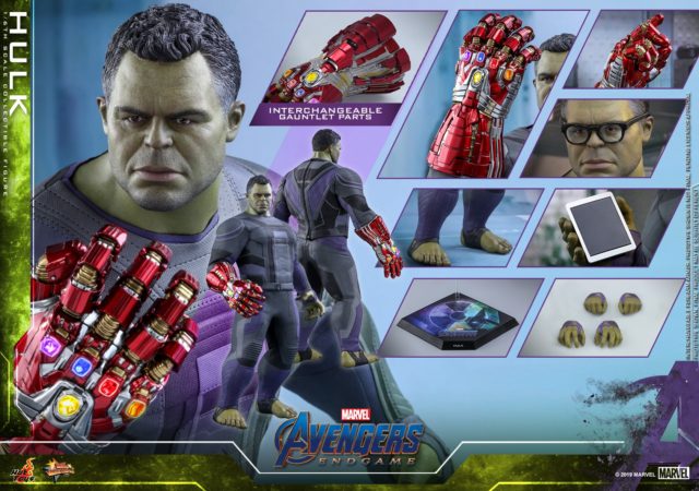 Hot Toys Hulk Endgame Figure and Accessories
