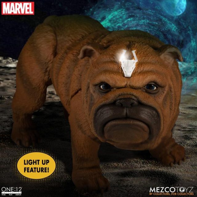 Light Up Lockjaw Mezco ONE 12 Collective Figure Antenna