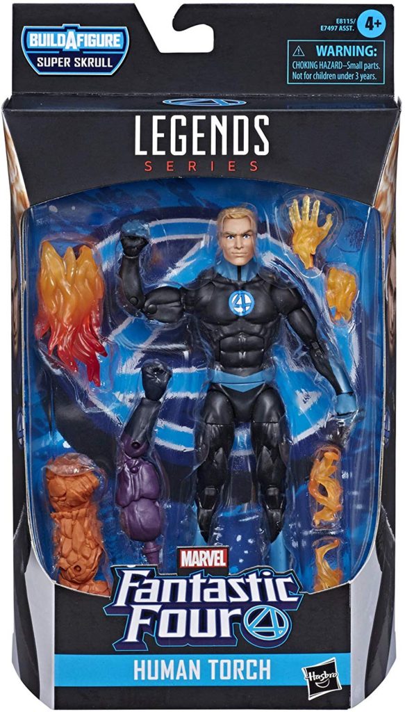 Marvel Legends Human Torch Johnny Storm Packaged 2020
