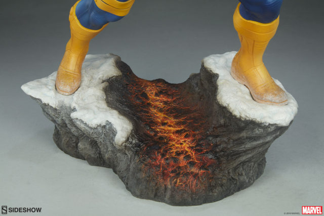 Scorched Earth Base for Cyclops Sideshow PFF Statue