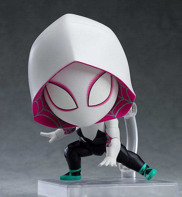 Spider-Gwen Nendoroid Figure with Mask On