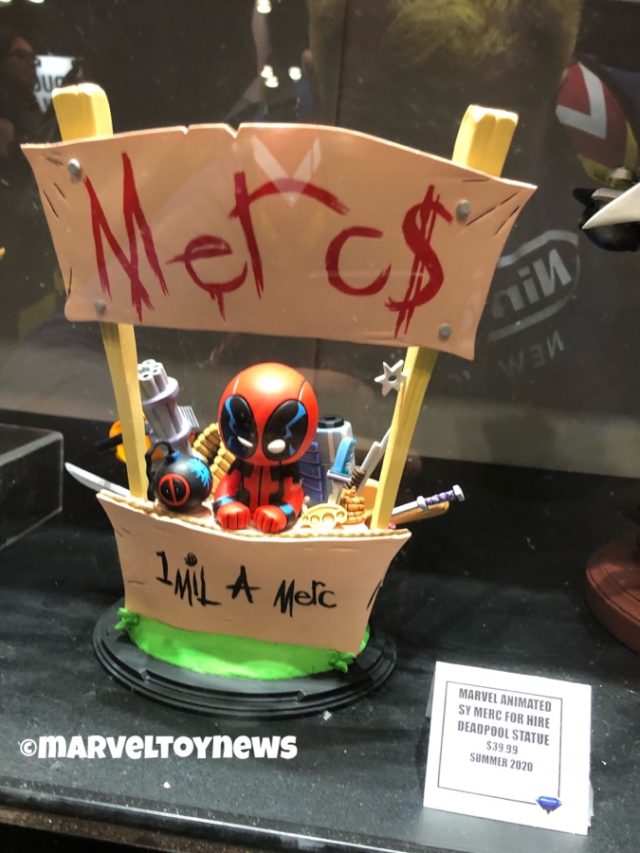 Skottie Young Deadpool Mercs for Money Booth Statue NYCC 2019