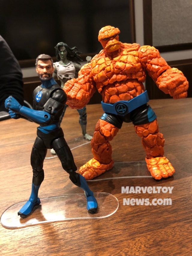 Fantastic Four Marvel Legends Mr. Fantastic and The Thing Figures NYCC 2019