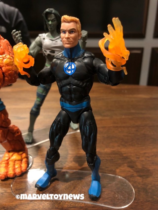 NYCC 2019 Marvel Legends Human Torch Johnny Storm Figure