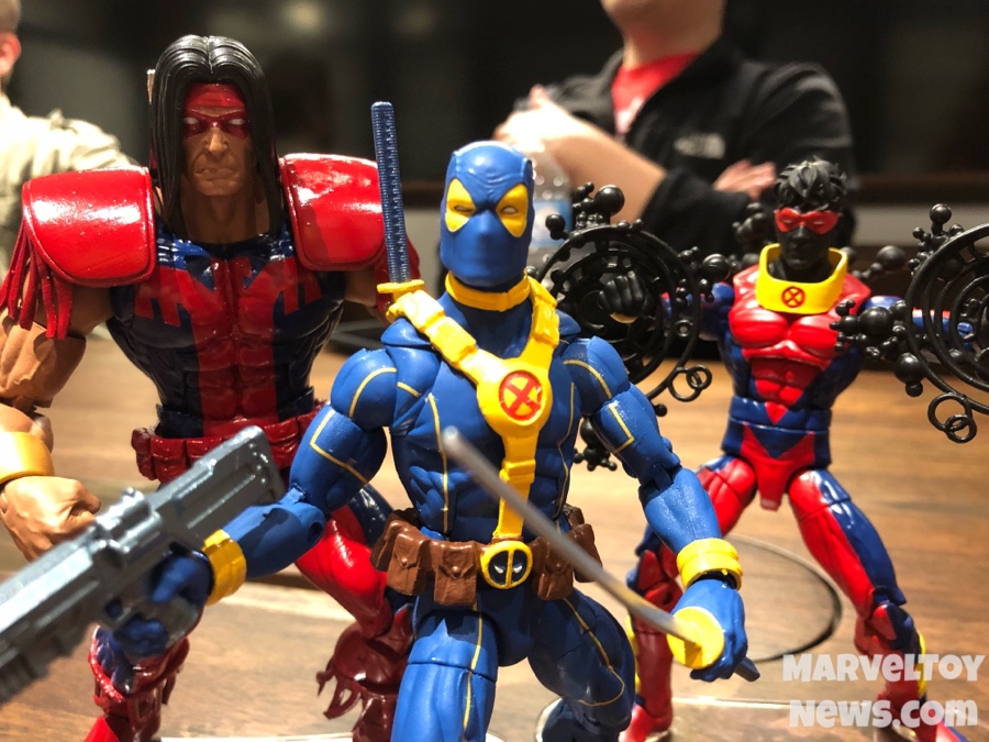 Nycc 19 Marvel Legends X Force Warpath Sunspot Deadpool Marvel Toy News