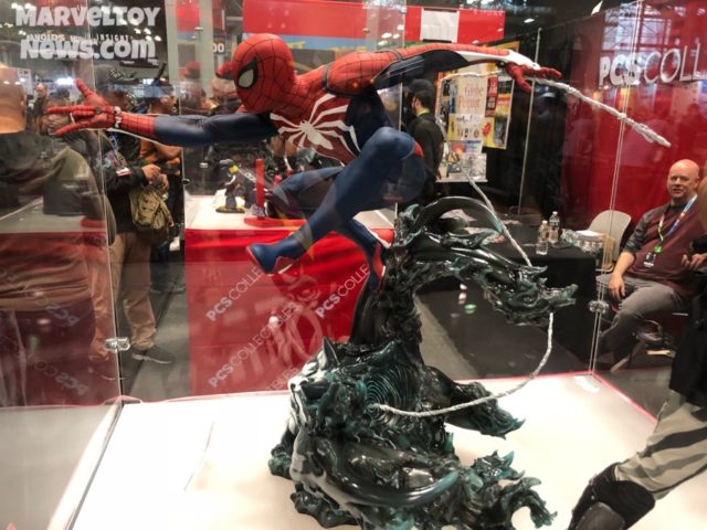 NYCC 2019 Pop Culture Shock Spider-Man PS4 Statue