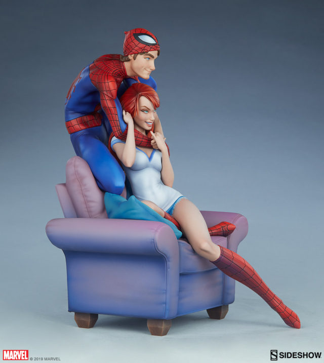 J. Scott Campbell Spider-Man and Mary Jane Maquette Statue