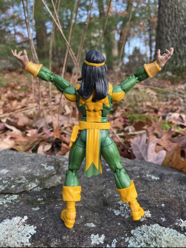 Alpha Flight Hasbro Marvel Legends Shaman Figure Back