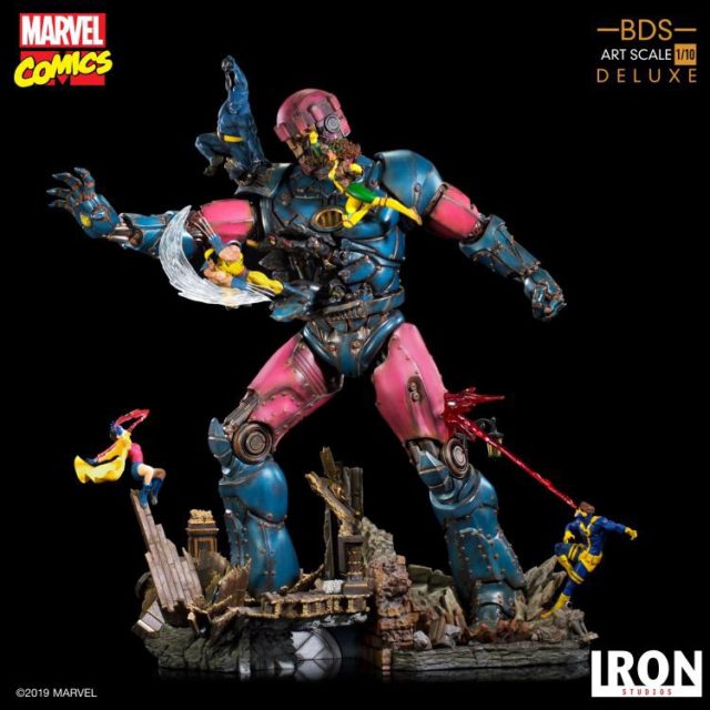 Iron Studios Sentinel vs. X-Men Diorama