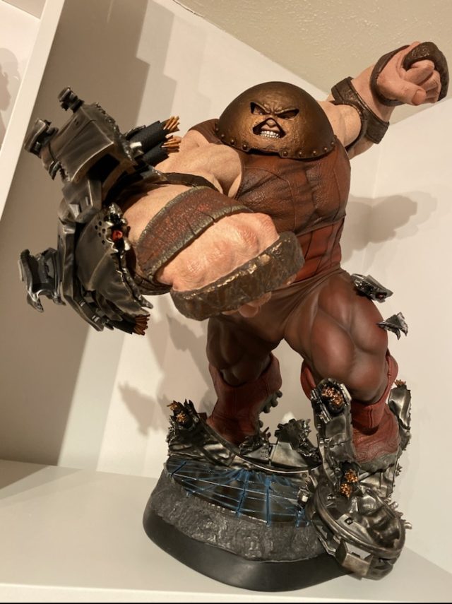 Sideshow Juggernaut Maquette on Danger Room Base