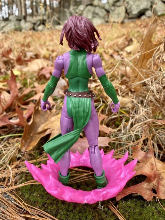 Back of X-Men Legends Blink Figure