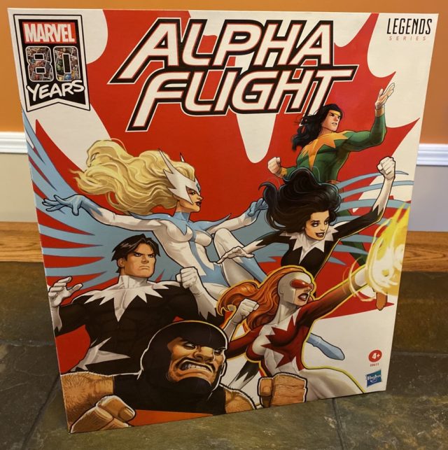 Marvel Legends Alpha Flight Box Set Front