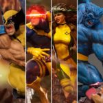 Iron Studios X-Men Statues! Cyclops! Wolverine! Rogue! Beast! 1:10 BDS!
