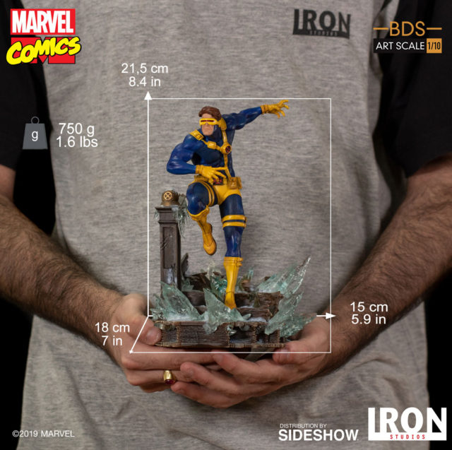 Cyclops Iron Studios X-Men Statue Size Scale Photo