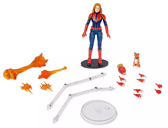 Disney Store Exclusive Marvel Select Captain Marvel Figure and Accessories