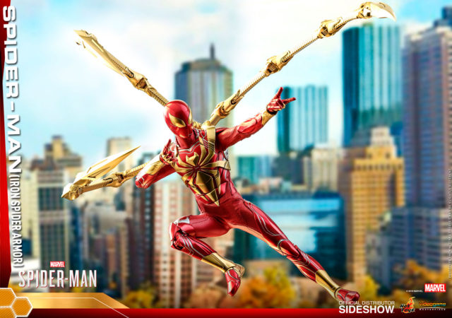  Iron Spider Hot Toys Spider-Man Sixth Scale Figure Legs
